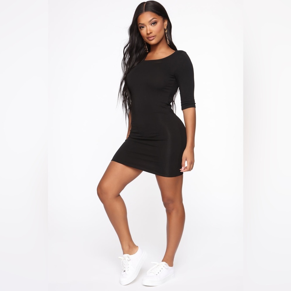 ❄️❄️ 🆕 Fashion Nova | Black Mini Dress | NWT